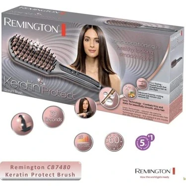 Vlasový kartáč Remington CB7480 Keratin Protect