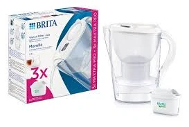 Brita Konvice - Filtrační konvice Marella Cool Memo, objem 2,4 l, 3x filtr Maxtra Pro, bílá