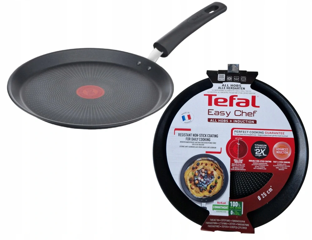 Tefal G2703823 Easy Chef Pánev na palačinky 25 cm