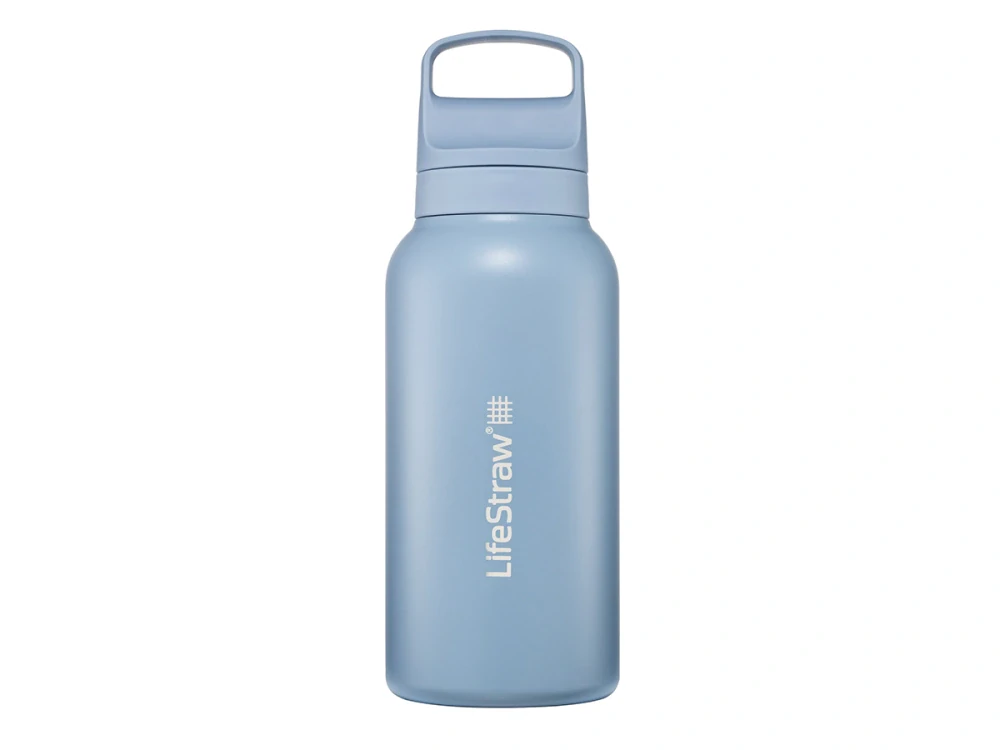 Láhev s filtrem Lifestraw Go 2.0 Stainless Steel Water Filter 1L - icelandic blue Láhev s filtrem Lifestraw Go 2.0 Stainless Steel Water Filter 1L - icelandic blue