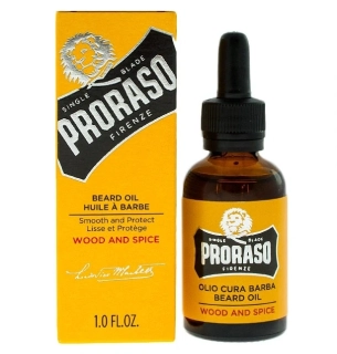 Proraso Beard Oil Wood & Spice - olej na vousy