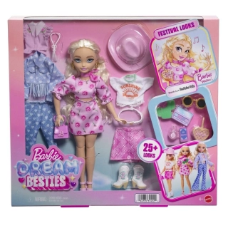 Mattel Barbie dream Besties festivalový look - Malibu