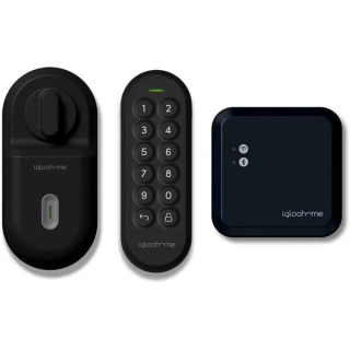 Igloohome Retrofit Lock + Keypad + Wi-Fi Bridge (Bundle)